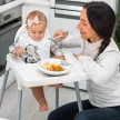 BabyOno evõeszköz-készlet rozsdamentes acél szürke csíkos 1065/01