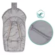 Fillikid bundazsák hordozóba Eco small  szürke 1219-37