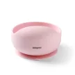 BabyOno tálka szilikon tapadó aljú rózsaszín 1481/02