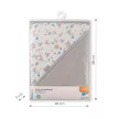 BabyOno fürdõlepedõ kapucnis 100x100cm szürke 1552/03