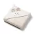 BabyOno fürdõlepedõ kapucnis bambusz 100x100cm egérfülekkel krémszínû 1553/05