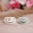 BabyOno játszócumi szimmetrikus szilikon dupla  So Cute 6-18 hó 1669/02