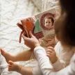 BabyOno játékkönyv Karolina nyuszi puha 1684