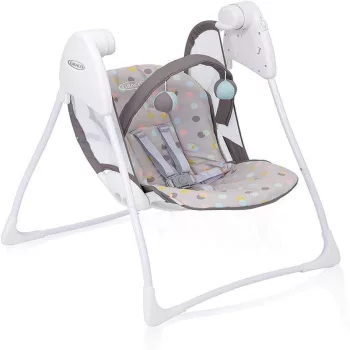 Graco elektromos hinta Baby Delight  Confetti Grey