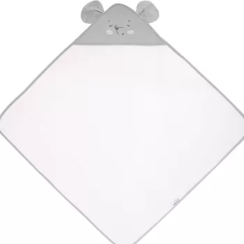 Kikkaboo fürdõlepedõ kapucnis 90x90cm egeres szürke