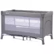 Fillikid utazóágy Milano 120x60cm szürke 4067-17