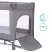 Fillikid utazóágy Milano 120x60cm szürke 4067-17