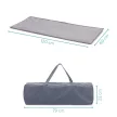 Fillikid utazóágy Milano 120x60cm szürke 4067-17