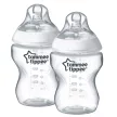 Tommee Tippee cumisüveg CTN duo 260 ml átlátszó