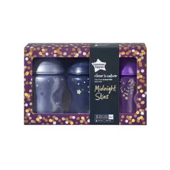Tommee Tippee cumisüveg CTN Midnight Skies 3 db 260 ml