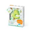BabyOno kifogó bambusz, csörgõvel 120x120cm Avokádó 536/01
