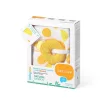 BabyOno kifogó bambusz, csörgõvel 120x120cm Citrom 536/03