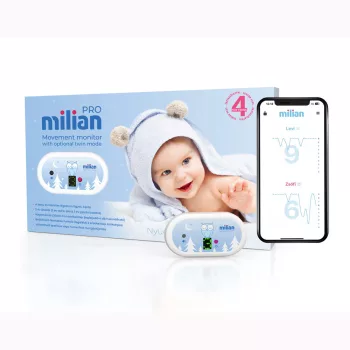   Milian légzésfigyelõ PRO Bluetooth Twins 4db érzékelõlappal