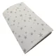 Stella lepedõ strech pamut 60x120/70x140cm szürke csillagok