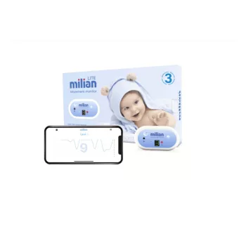 Milian légzésfigyelõ Lite Bluetooth 3db érzékelõlappal