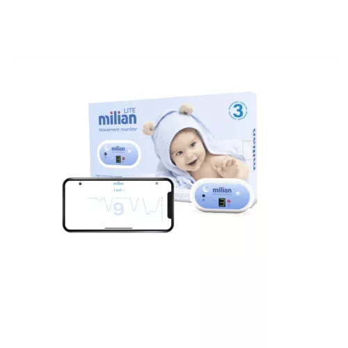 Milian légzésfigyelõ Lite Bluetooth 3db érzékelõlappal
