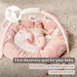 Nattou játszószõnyeg védõpárnával és játékhíddal FANFAN pink