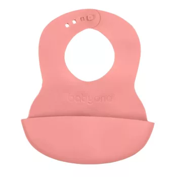   BabyOno elõke - mûanyag puha állítható rózsaszín 835/04