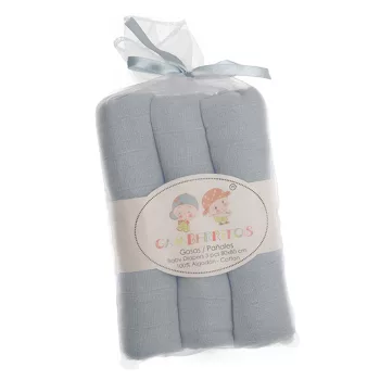 Gamberritos textilpelenka 80x80cm 3db fehér 9679