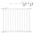 Badabulle ajtórács Deco Pop fa 63-106 cm fehér B025225