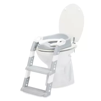   Fillikid lépcsõs wc szûkítõ Ben szürke/fehér BST023-07