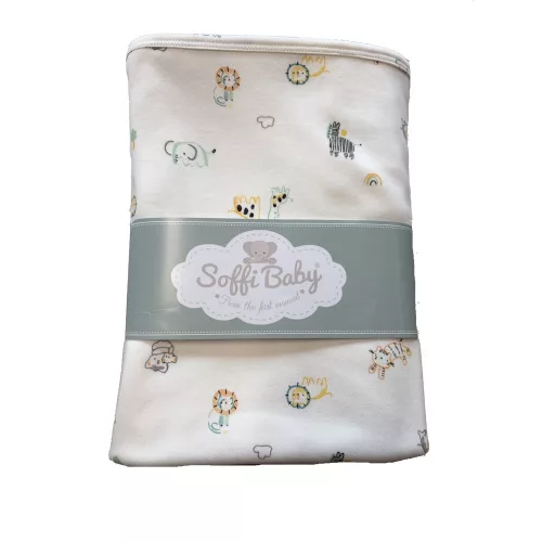 Soffi Baby takaró pamut dupla szavanna 80x100cm