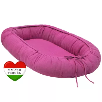 Scamp babafészek muszlin Pink DBF002