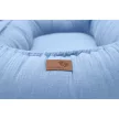 Scamp babafészek muszlin BabyBlue DBF007
