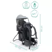 Fillikid háti hordozó Elite szürke HB110-07