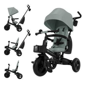 Kinderkraft tricikli 6in1 AVEO 2 PLUS  zöld