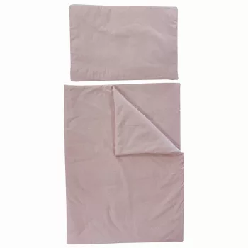   Soffi Baby ágynemû szett 2 részes 135x90 - 40x60cm apró csillag mintás rózsaszín