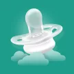 Philips AVENT játszócumi Ultra Start éjszakai 0-2hó fiús 2db