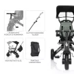 Zopa tricikli - X Trike tolókarral Lunar Grey
