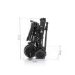 Zopa tricikli - X Trike tolókarral Lunar Grey