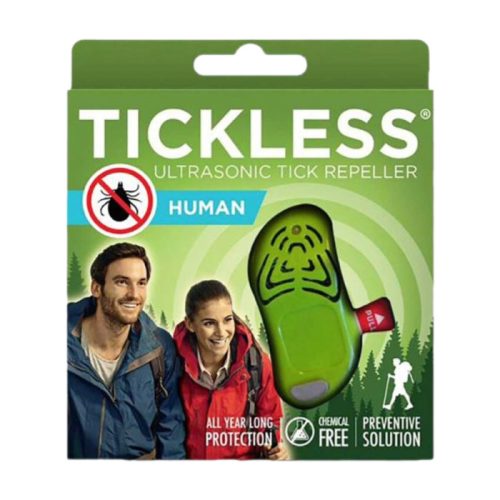 Tickless felnőtt ultrahangos kullancsriasztó, zöld