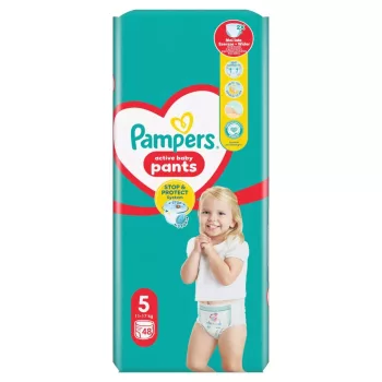 Pampers Active Baby Pants bugyipelenka 5, 11-17 kg, 48 db