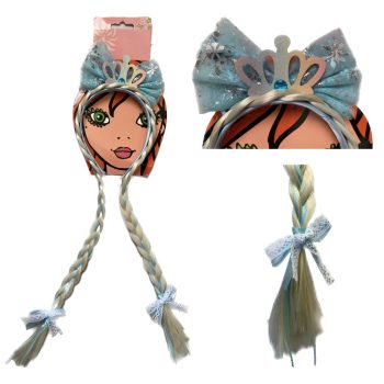 Hercegnős hajráf fonattal