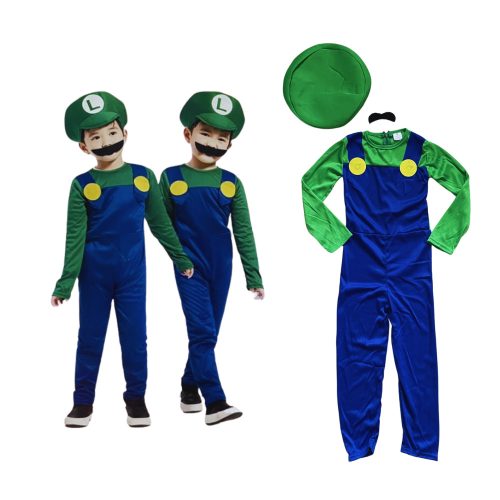 Luigi gyerek jelmez M méret