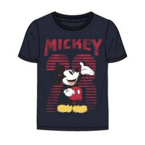 Disney Mickey gyerek rövid ujjú póló, fekete, 128