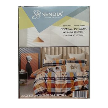 3 részes ágyneműhuzat garnitúra - kockás 3 részes ágyneműhuzat garnitúra - kockás