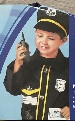 Rendőr gyerek jelmez kiegészítőkkel 