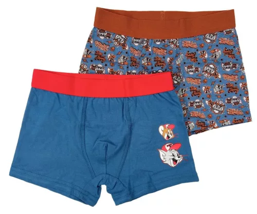 Tom és Jerry Buddies gyerek boxeralsó 2 darab/csomag 5 - 6 év / 110 - 116 cm