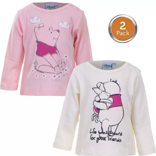 Disney Micimackó Good Friends baba póló, felső 2 db-os 80/86 cm