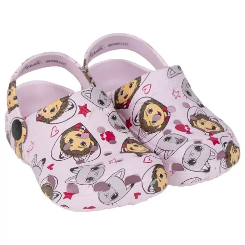 Gabi babaháza Heart gyerek papucs, clog 26/27