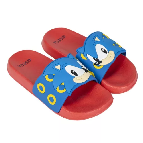 Sonic a sündisznó Rings gyerek papucs 32/33