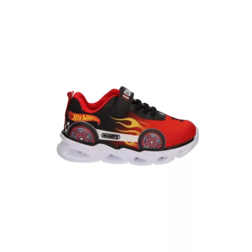 Hot Wheels Fire LED villogó, világító utcai cipő 27
