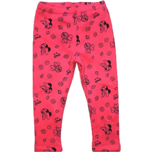 Disney Minnie Strawberry Pink baba, vastag leggings 6 hó