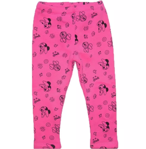 Disney Minnie Pink baba, vastag leggings 9/12 hó