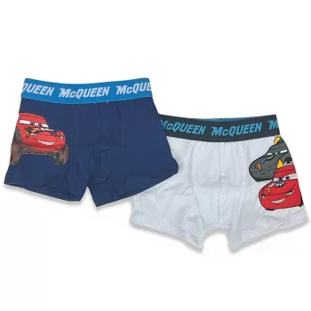   Disney Verdák Speedster Dark gyerek boxeralsó 2 darab/csomag 6 - 8 év / 116 - 128 cm