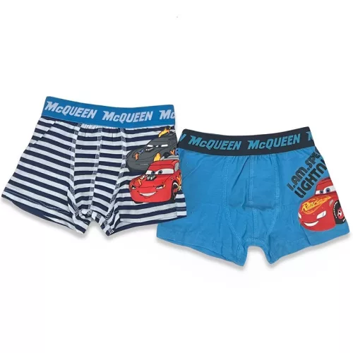 Disney Verdák Speedster Light gyerek boxeralsó 2 darab/csomag 4 - 5 év / 104 - 110 cm